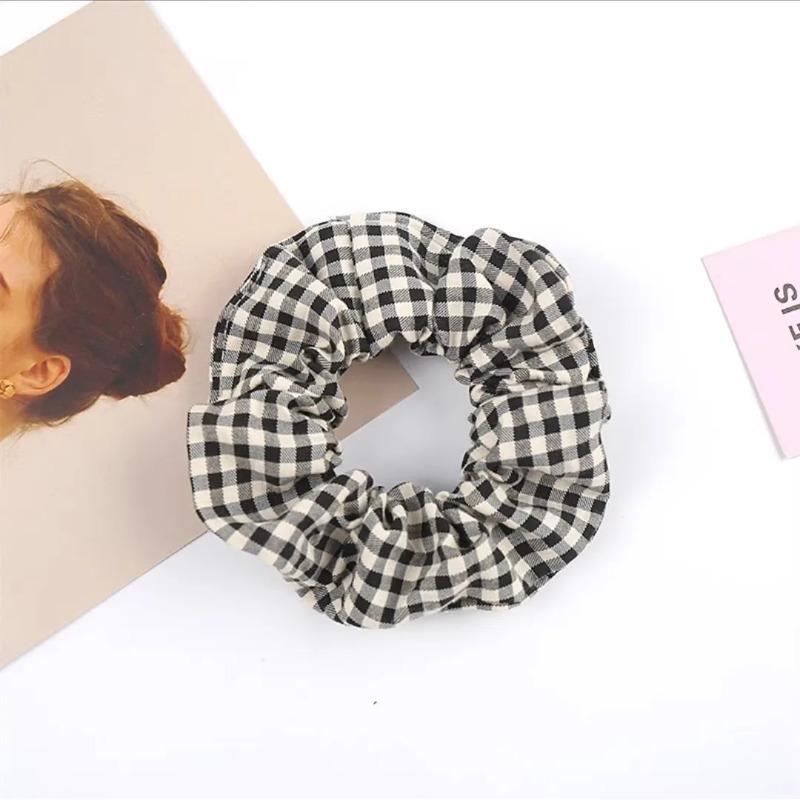 1/7 Stück Modische Dopamin Erfrischende Bonbonfarbene Karierte Stirnbänder Für Damen Mädchen Party Haarschmuck
