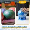 Bowling Ball Rotating Bracket 360-Degree Smooth Rotation Cup Holder Easy-To-Use Multi-Angle Grip Universal Cleaning & Polishing