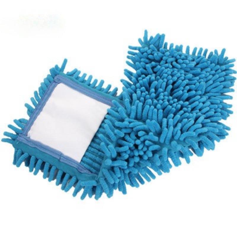 Nueva Llegada Almohadilla de Limpieza Mopa de Polvo Doméstica Microfibra Coral Repuesto Cabezal de Mopa Apto Para Limpieza