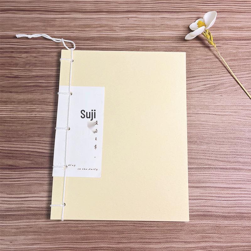 Antique-Style Textured Cover Notebook: Blank Pages for Students, Diaries, or Sketchbooks