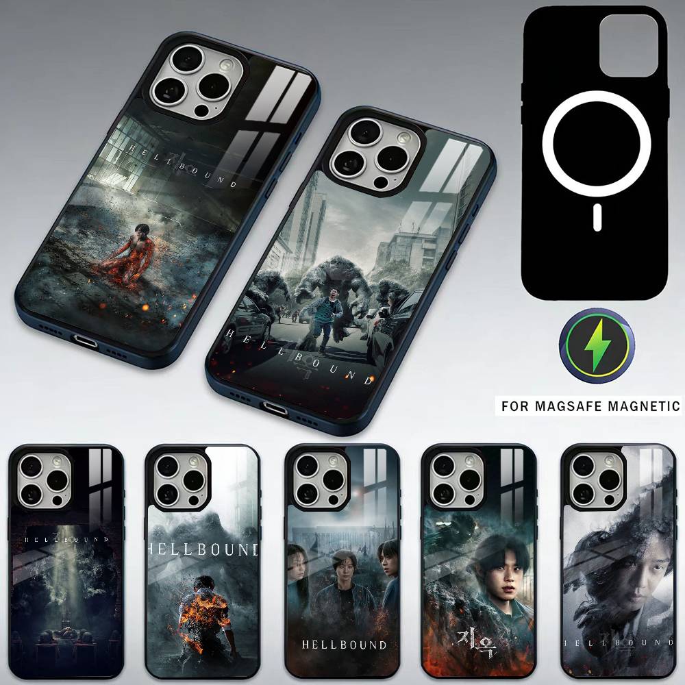 H-Hellbound S2 Phone Case For iPhone17,16,15,14,13,12,11 Plus,Pro Max Magnetic For Magsafe Wireless Charging