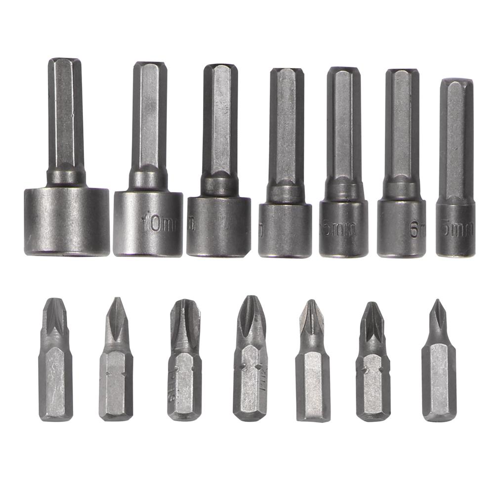 Nut Driver Socket Kit Wrench Screw Long-lasting Craftsmanship Multipurpose Rustproof Simple Operation Home Car Easy Use