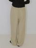 ETMON Fur Banding Pants, Light Green