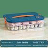 Dumpling Freezer Tray: Portable Multi-Layer Storage Box for Fresh Wontons
