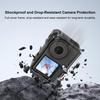 For DJI Osmo Action 6 PULUZ Plastic Cage Vertical-Horizontal Expansion Adapter Frame with Cold Shoe (Black)