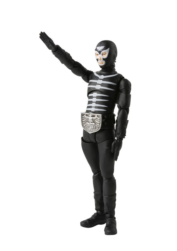 TAMASHII NATIONS Kamen Rider Shocker Combatant 145mm malovaná pohyblivá figurka SHFiguarts (Kost) Cca. ABS a PVC