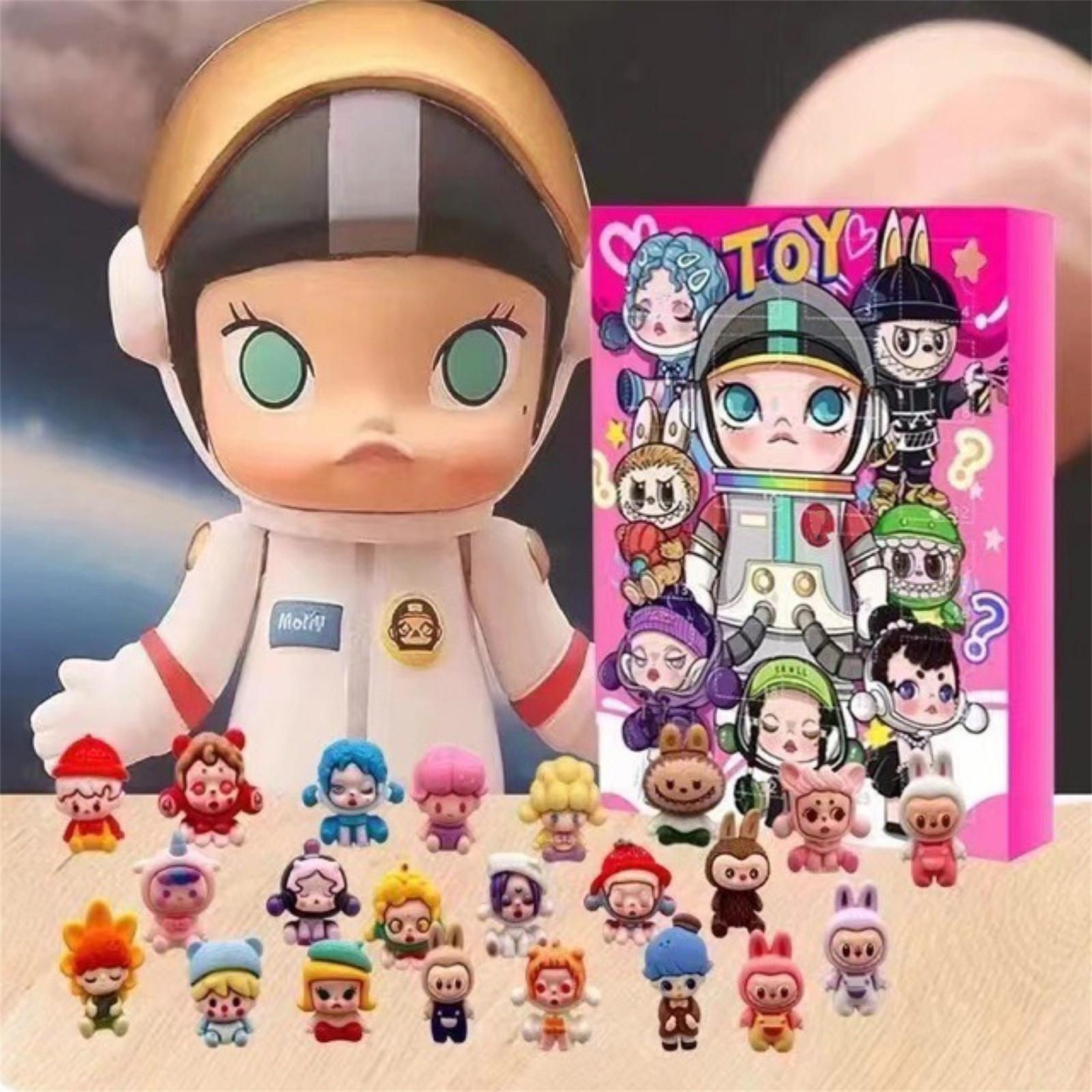 

Фестивальный адвент-календарь содержит 24 подарка, милый кукольный адвент-календарь с фигурками, фестивальный календарь обратного отсчета с игрушками-сюрпризами, One Size