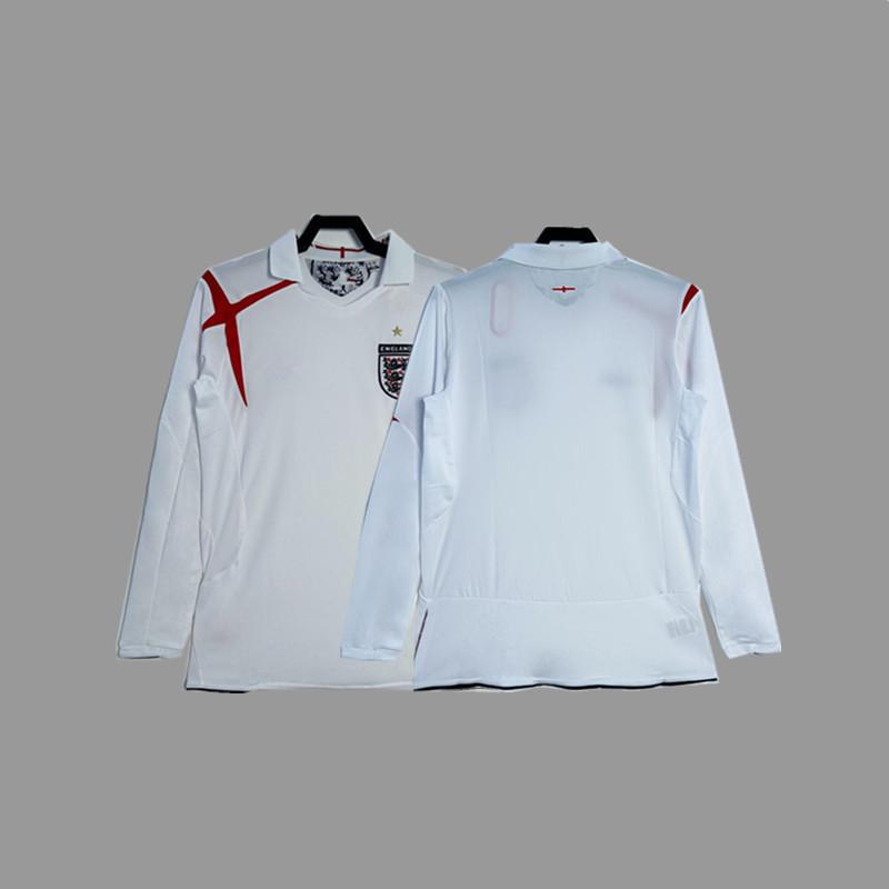 Vintage jersey Owen Rooney Beckham Lampard Gerrard classic football jersey England national team jersey
