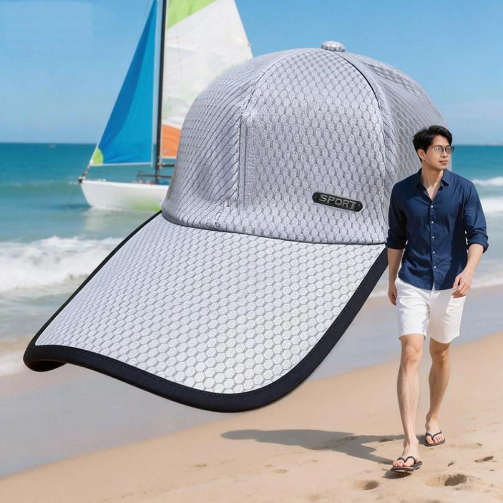 Lightweight Baseball Cap Breathable Outdoor Hat New Design Mesh Baseball Cap  Outdoor