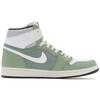 Jordan Air Jordan 1 High OG High top Vintage Basketball Shoes Unisex White Green 555088-603(TeamB-)