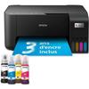 A4 Multifunction Printer - EPSON - Ecotank ET-2860 - Wi-Fi - Equipped with Ink Tanks