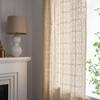 Vintage Hollow Crochet Lace Rod Pocket Sheer Curtain