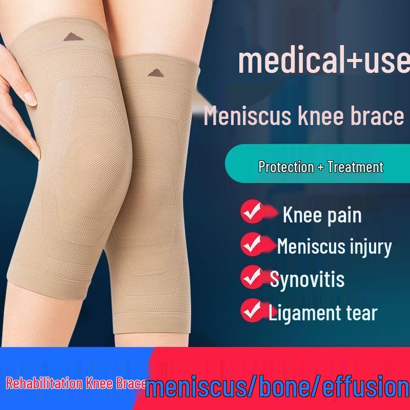 Japanese Anti-Slip Knee Pads for Warmth and Joint Pain Relief In the Elderly - Suitable for Arthritis and Sports