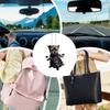 Dog Car Decoration, Car Mirror Decoration Dog | Decorative Car Accessories, 2D Acrylic Track