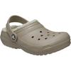 Crocs Classic Lined Comfortable Soft Non-Slip Durable Warm Low-Top Casual Shoes Kids Casual Shoes Gray 207009-2YB