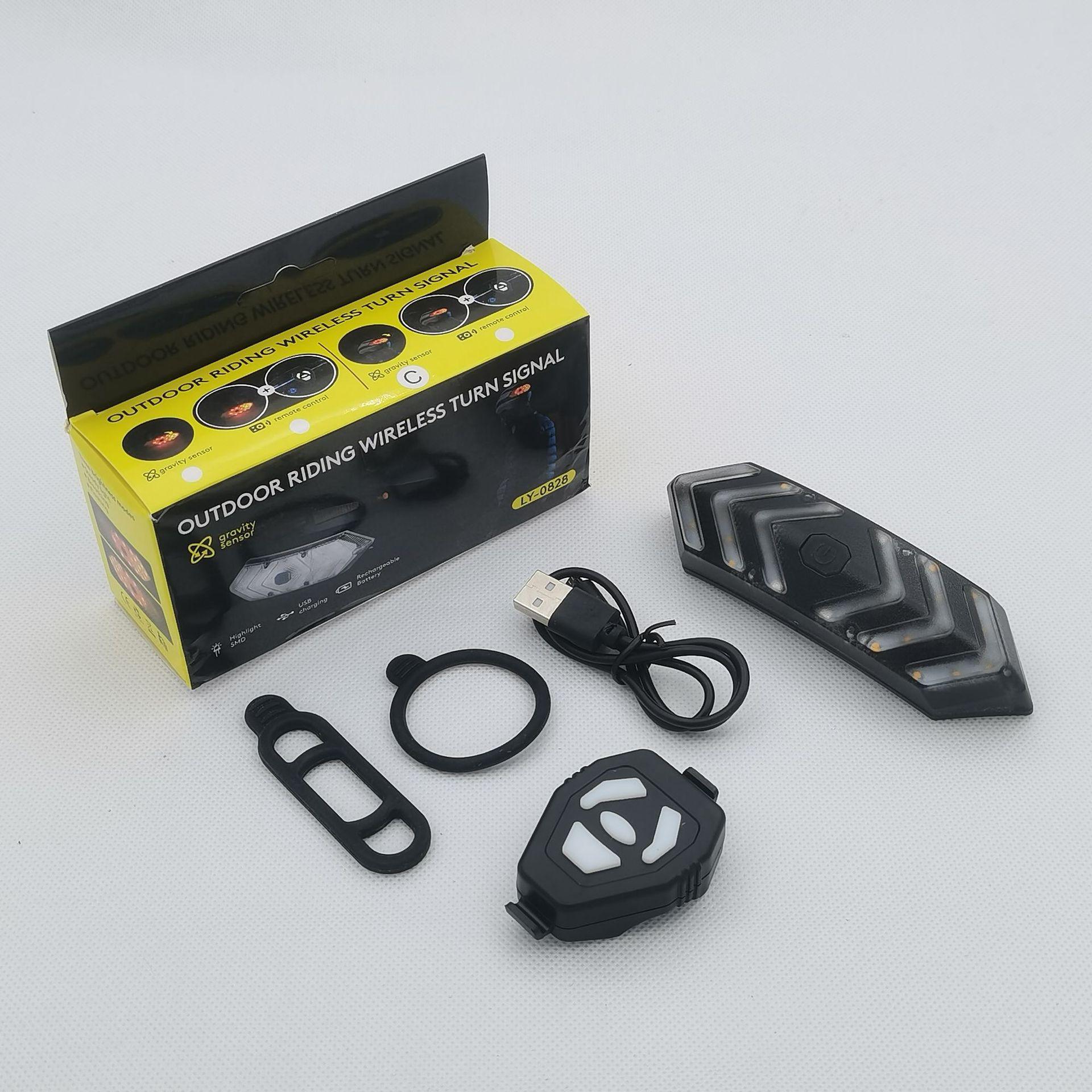 Rechargeable LED Safety Tail Light for