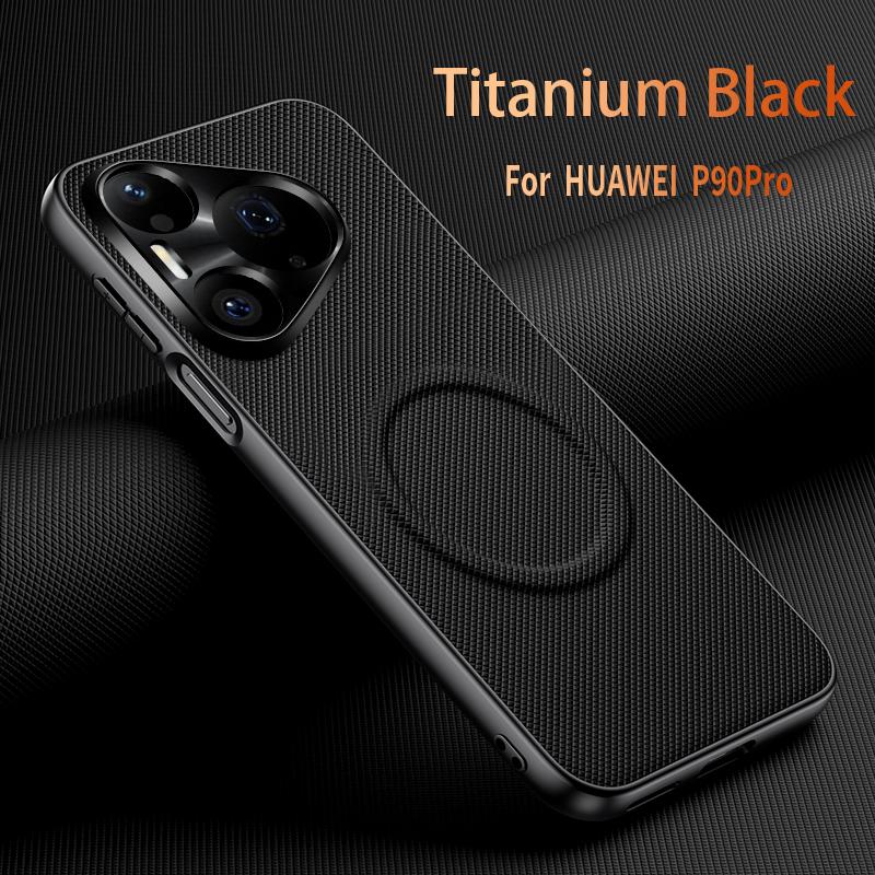 For Huawei Pura 90 Pro Max Fabric Leather Lens Protection Case For Pura 80 Ultra 70 60 50Pro For Magsafe Wireless Charging Cover