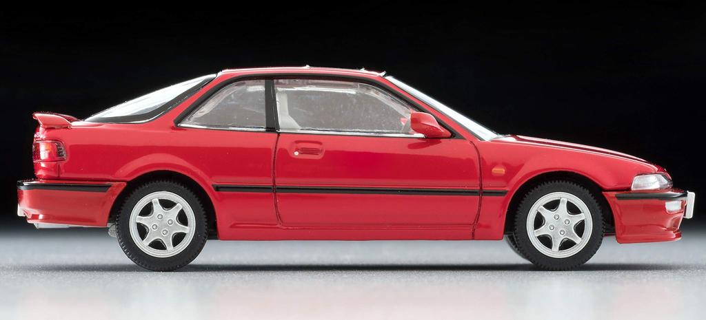 Tomica Limited Vintage Neo Scale Honda Integra XSi Coupe 1991 Finished Model 1/64 LV-N197a 3-Door (Red, Model) -