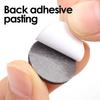 20/200pcs Round Magnet Sticky Magnetic Tape Black Magnets DIY Crafts Household Fridge Decor Small Back Self Adhesive Stickers