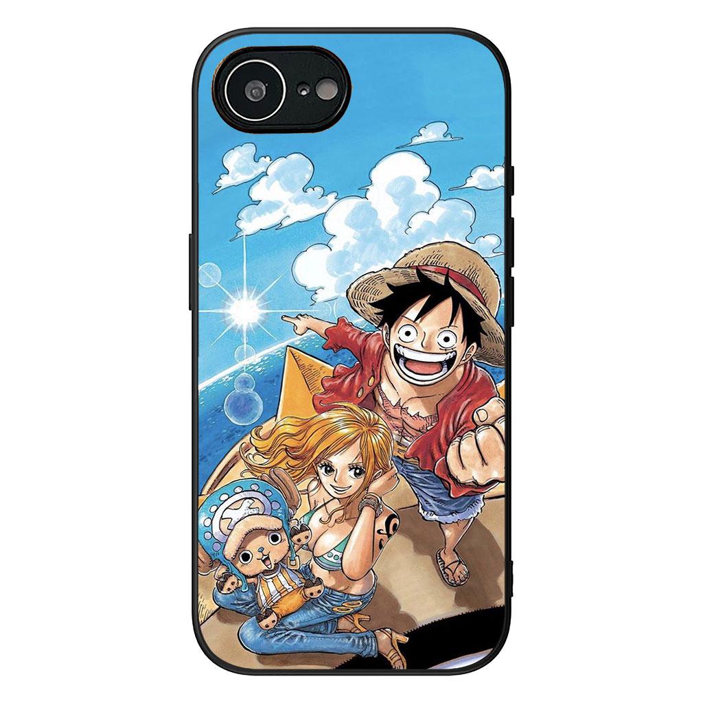 Anime Nami Luffy Zoro One Pieces Phone Cover for Apple iPhone 17 16 11 Pro XS Max XR 6 7 8 Plus 16E SE 2020 Air 5 SE2 Case