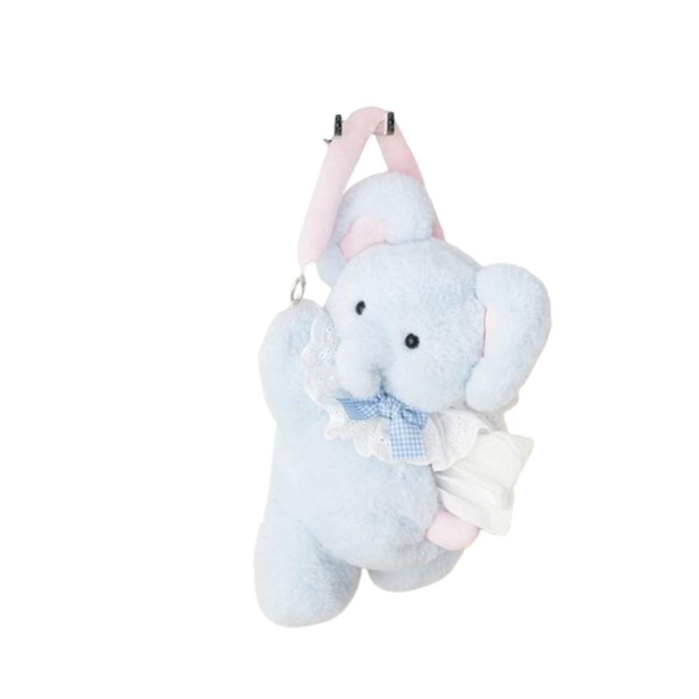 

Плюшевый материал Плюшевой слон Коробка для салфеток Декоративный чехол Мягкий чехол для салфеток Рождественские подарки Style C