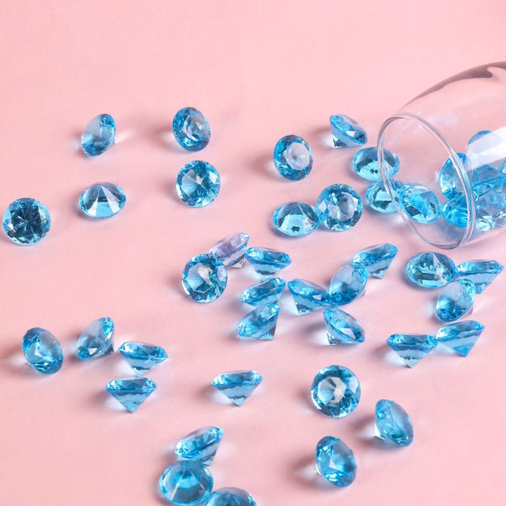 

Граненые бусины украшения многоцветные акриловые искусственные драгоценные камни драгоценности драгоценные камни наполнитель игрушки светло-синий