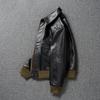 Chinese Size Classic A2 Genuine Horsehide Flight Suit Jacket Aviator Coats Genuine Leather Jacket Men Motorcycle Jackets Autumn