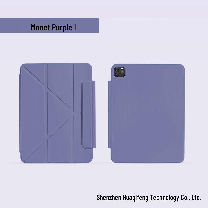 2025 iPad A16 Schutzhülle: 3-Fach Air6, Magnetisch, Rahmenlos, Ultradünn, Doppelseitiger Clip, 11 Zoll
