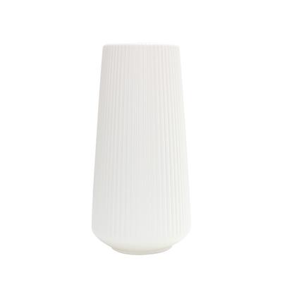 Vase, matte Keramikoptik, verdickte, moderne, minimalistische, dekorative Blumenvase aus Kunststoff für das Wohnzimmer