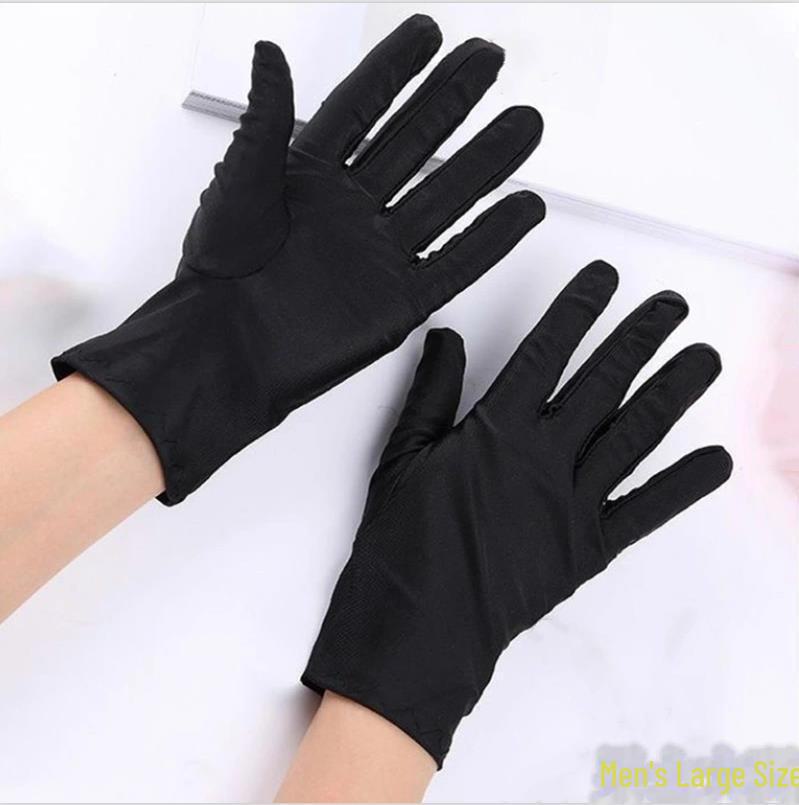 Gants de protection solaire unisexes avec élasthanne élastique pour événements, conduite et cyclisme