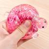 Turtle Shape Sequined Squeeze Toy for Stress Relief Transparent Shell with Glittery Filling and Soft Material for Hand Comfort