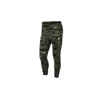 Calças de Jogging de Lã Camuflada Sportswear Club Masculinas bottoms Verde-Exército AJ2112-325