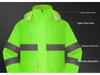 Duty Reflective Raincoat & Pants Set for Traffic and Sanitation Patrol