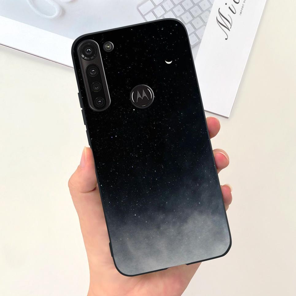 Für Motorola Moto G8 Power / G9 Power / G9 Play Rückabdeckung Coole Cartoon Mode Handyhülle Weiches Silikon Hülle MOTOG8 Power Etui