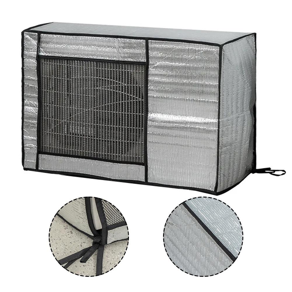 Aluminum Foil Dust Cover for Air Conditioner Protect Against Weather and Aging