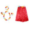 Bra Aloha Set Hawaiian Fancy Dress Hula Costume Grass