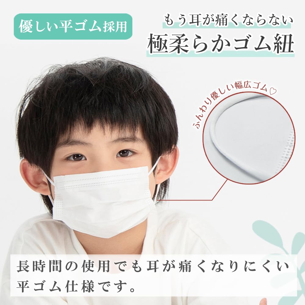 Sisibella Nonwoven Pollen Nonwoven Color and White Masks, 51-Count, Protection, Small, Disposable, Masks, Masks, Stylish, Women's Children's Sizes,