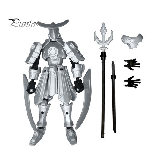 

Фигурка робота с аксессуарами, подвижные суставы, 3D-печатная модель робота, игрушка для снятия стресса, шарнирная фигурка-манекен, украшение красный