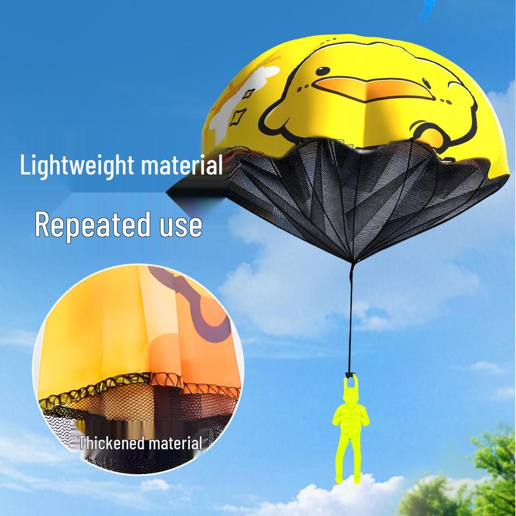 Kids' Outdoor Parachute Throw Toy: Perfect for Spring Outings and Parent-Child Fun