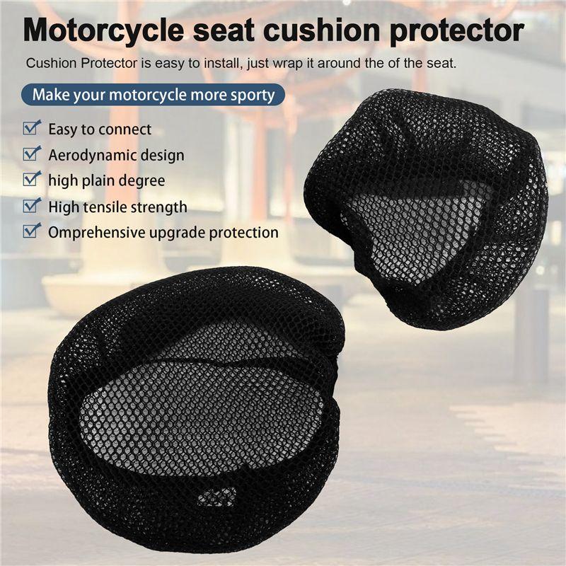 Motorcycle Accessories Mesh Breathable Seat Cover Protector Insulation Seat Cushion Cover For 800MT MT800 MT 800