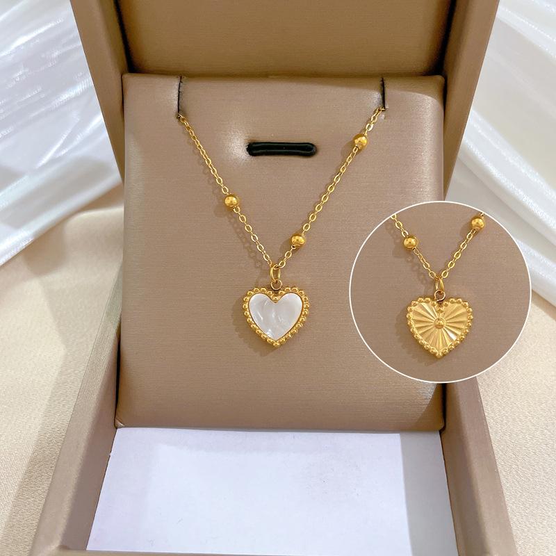 Geometric Animal Temperament Personality Minimalist Wind Furnace Real Gold Necklace Female Collarbone Chain