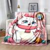 1pc Cute Cartoon Cat Cartoon Blanket, Seasonal Universal Home Decoration Blanket, Throw Blanket, for Decorating Your Own Sofa and Living Room, Super S