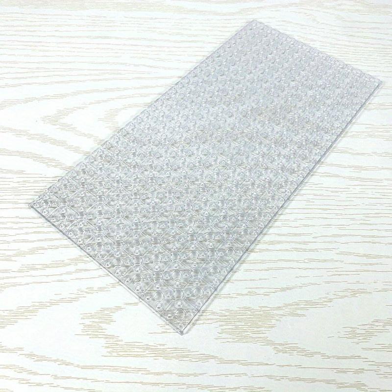 Double-Sided Baseplate 16x32 Dots Transparent Figures Clear Base Plate Building Blocks City Construction Bricks Toys