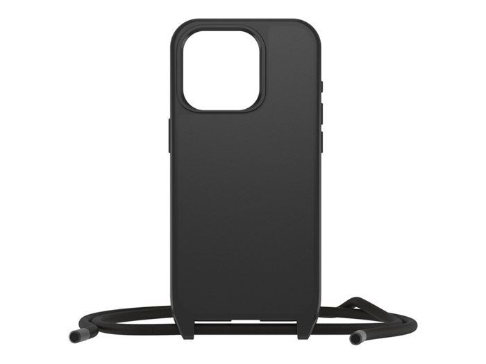 Coque avec bandoulière - otterbox - iphone 15 pro - protection ultra fine - magsafe - noir
