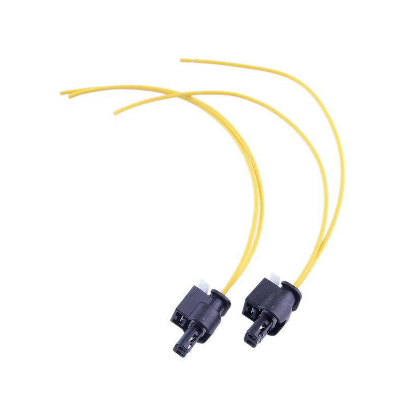 2Pcs LED Bumper Daytime Running Fog Light Harness Connector Plug 805120521 Fit For Mercedes Benz W218 GL500 W204 C250 C300 C350