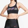 Nike Tokyo Olympics Pattern Logo Printed Sports Bra Women Underwear Black CV5577-010