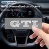 3D Metal Car Emblem Letter Decorative Stickers Badge Decal For Volkswagen VW Golf GTI Polo Passat Scirocco Tiguan Jetta Touareg
