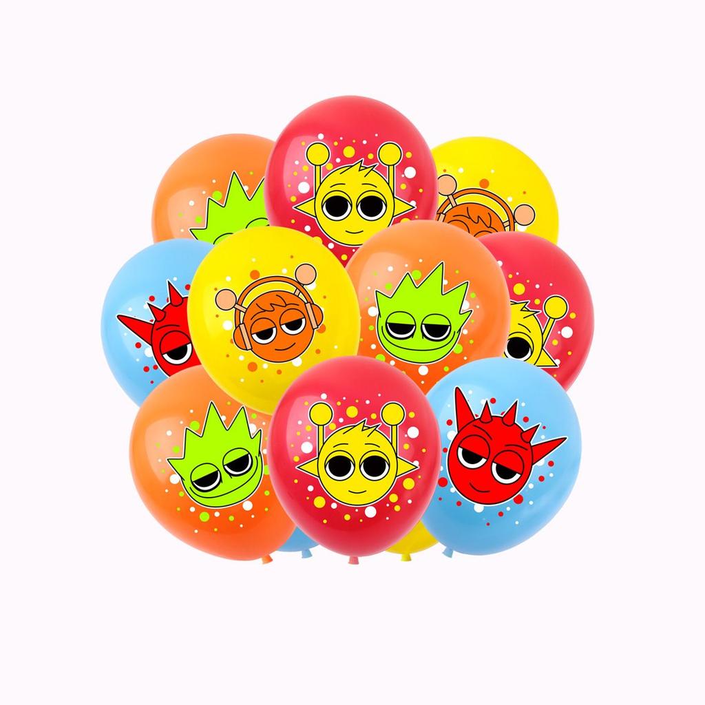Rhythm Box-themed Birthday Balloons for Children's Party Decorations