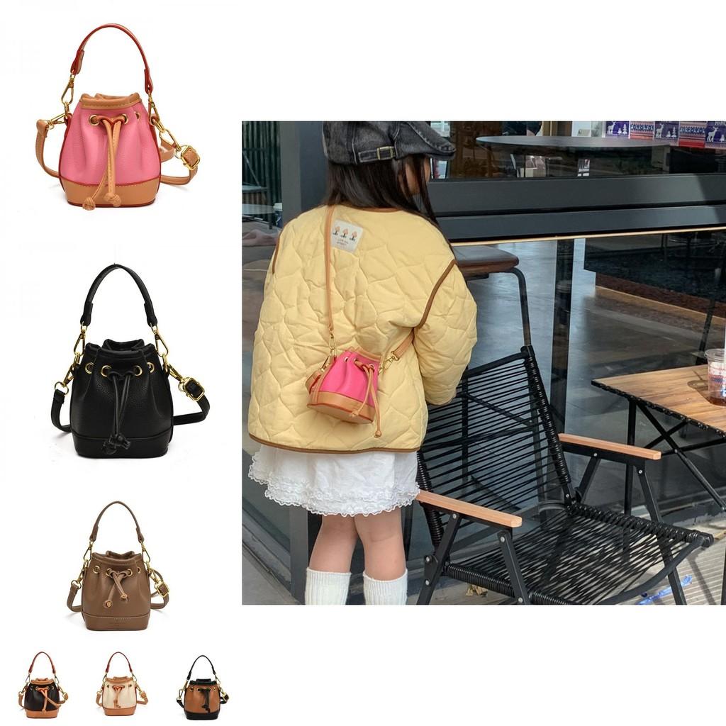 Stylish Mini Bucket Bag For Girls Fashionable Colorful Handbag Perfect For Kids
