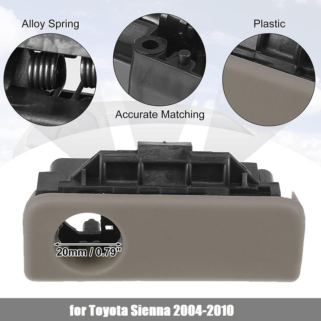 Unifizz Glove Box Latch Handle Replace 55506-AE010-B0 for Toyota Sienna 2004-2010 Car Interior Accessories